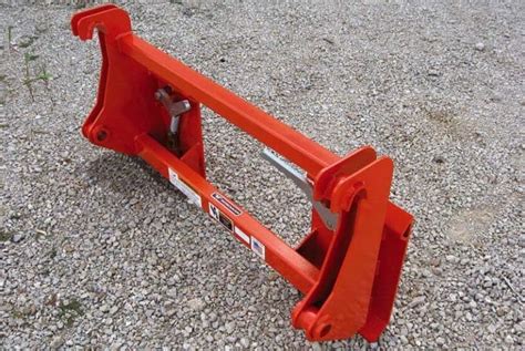 kubota excavator quick attach adapter